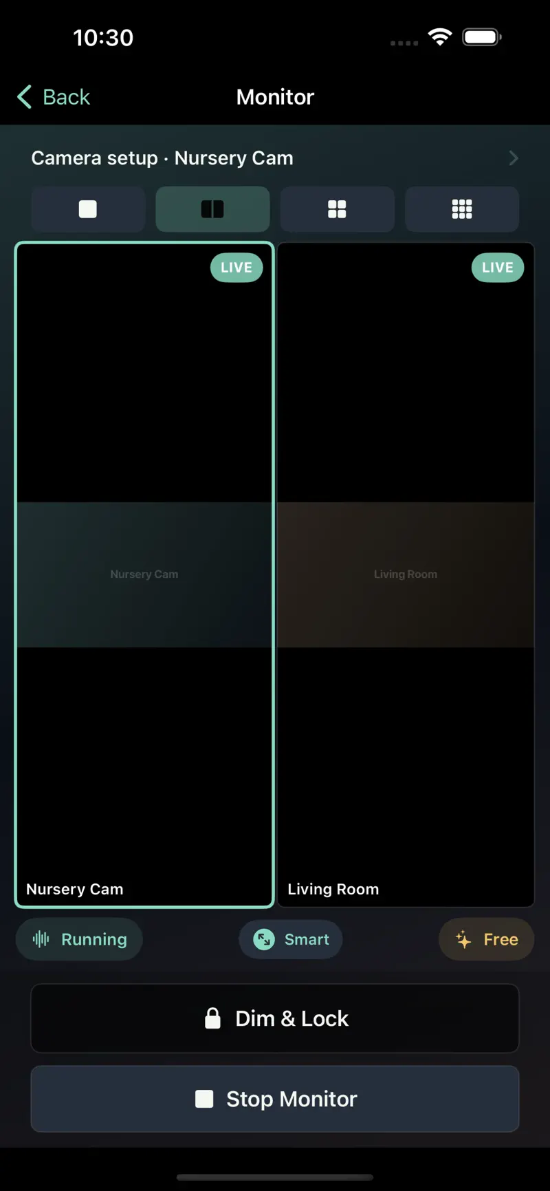 Haven Baby app screenshot