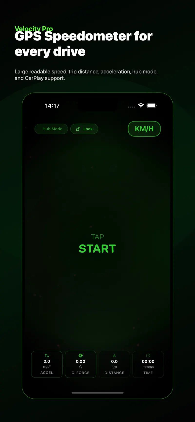 Velocity Pro app screenshot